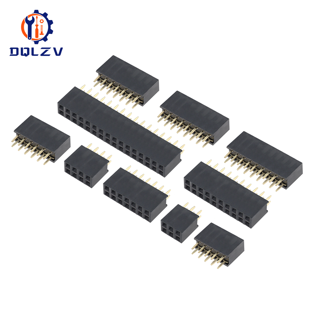 2.54mm Double Row Straight Fem - Screw Terminal Block 评论和价格