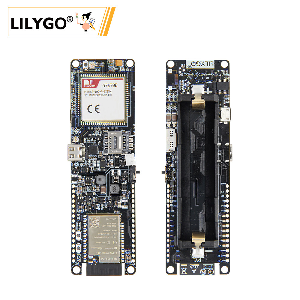 LILYGO T-A7670E ESP32 Module,  - Esp32 Battery Holder Lipo 评论和价格