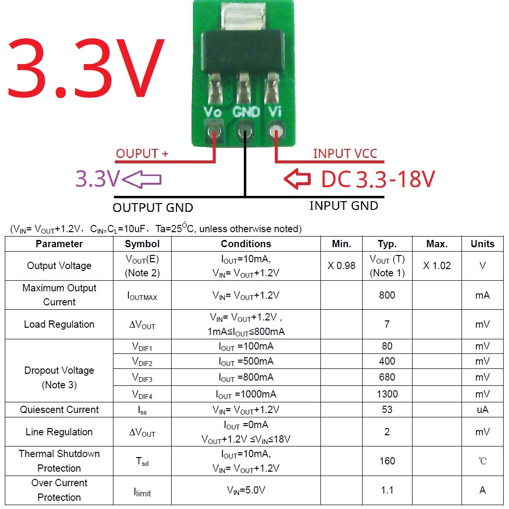 Step-Down Buck LDO Module for  - Esp32 Step Down Buck 评论和价格