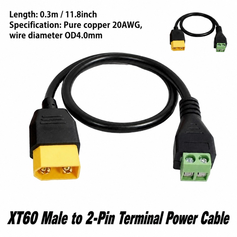 XT60 Connector Male Female To  - Screw Terminal Block 评论和价格