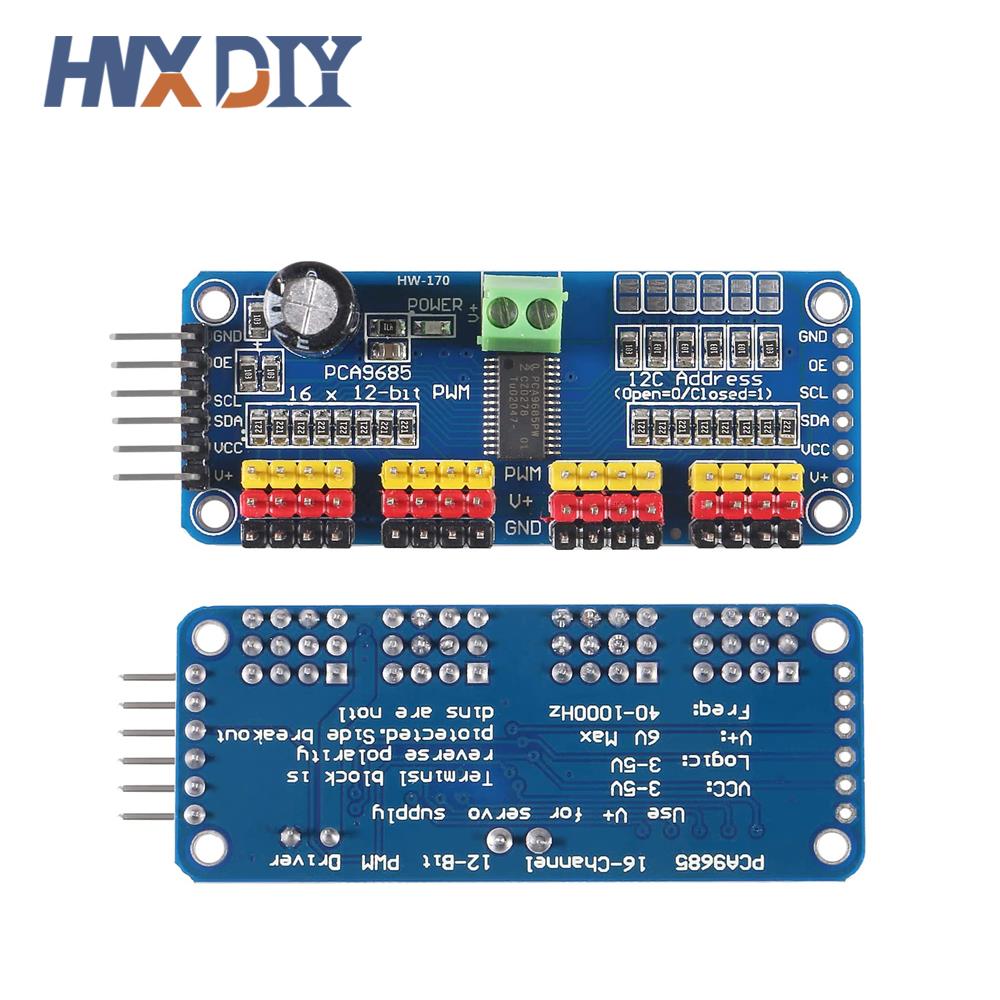 1-5pcs PCA9685 16 Channel 12-b - Breadboard 400 Point 评论和价格
