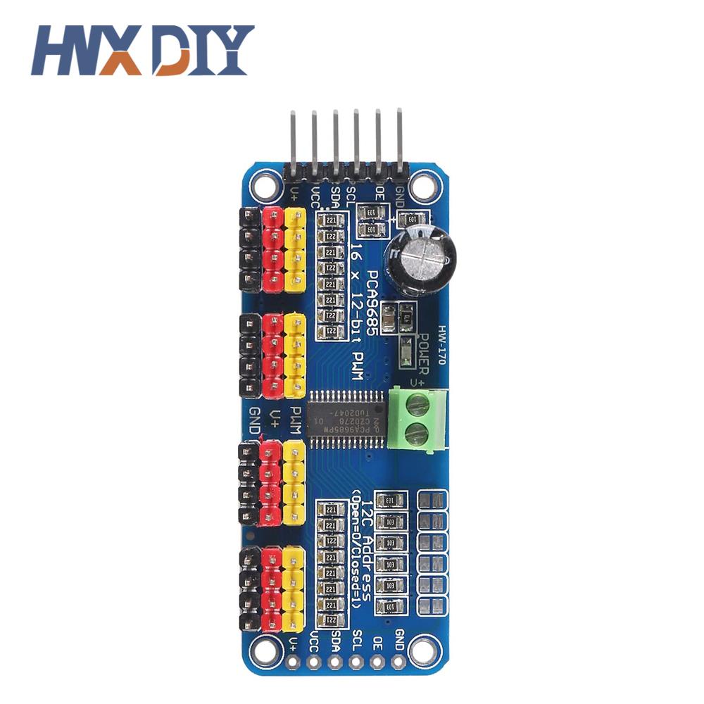 1-5pcs PCA9685 16 Channel 12-b - Breadboard 400 Point 评论和价格